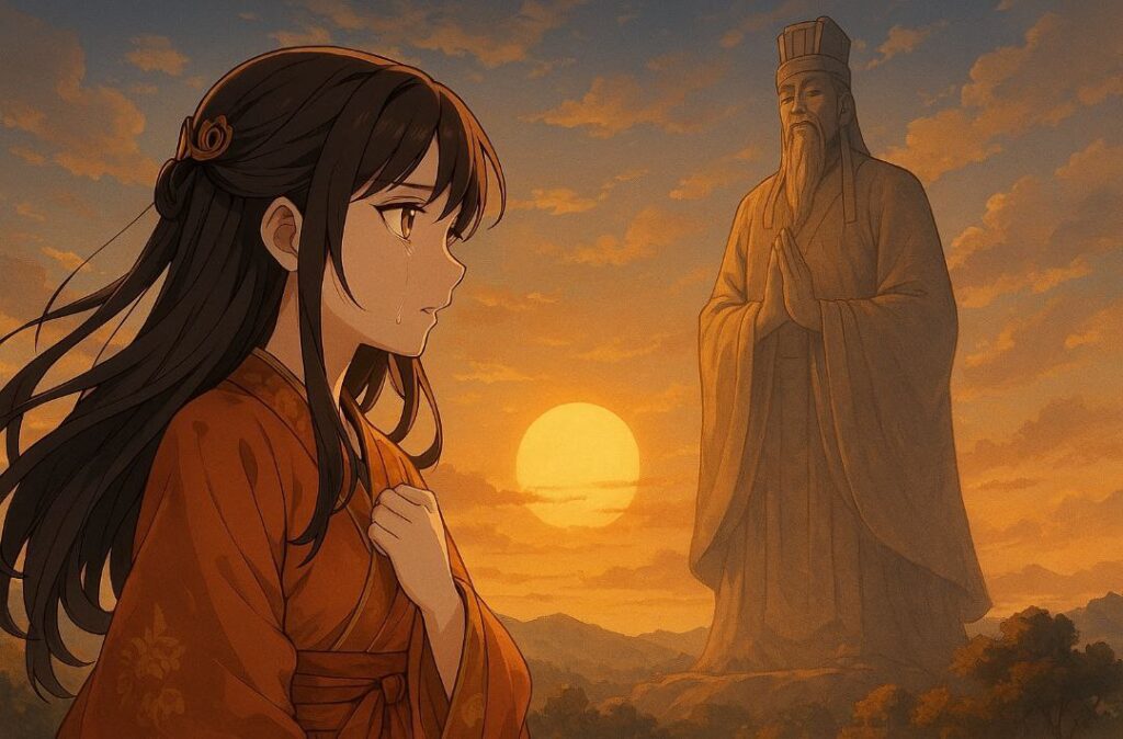 Gambar ilustrasi untuk lirik lagu Yi Qian Ling Yi Ye De Si Nian