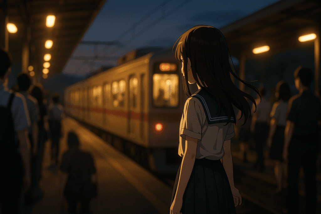 Ilustrasi untuk lagu Taylor Swift berjudul All You have to do is stay