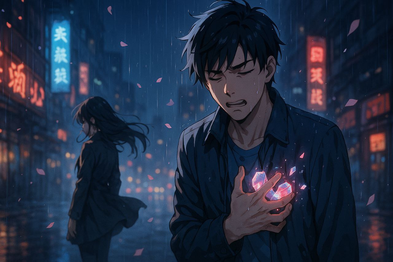 Gambar ilustrasi untuk lagu Xin Ru Dao Ge 心如刀割