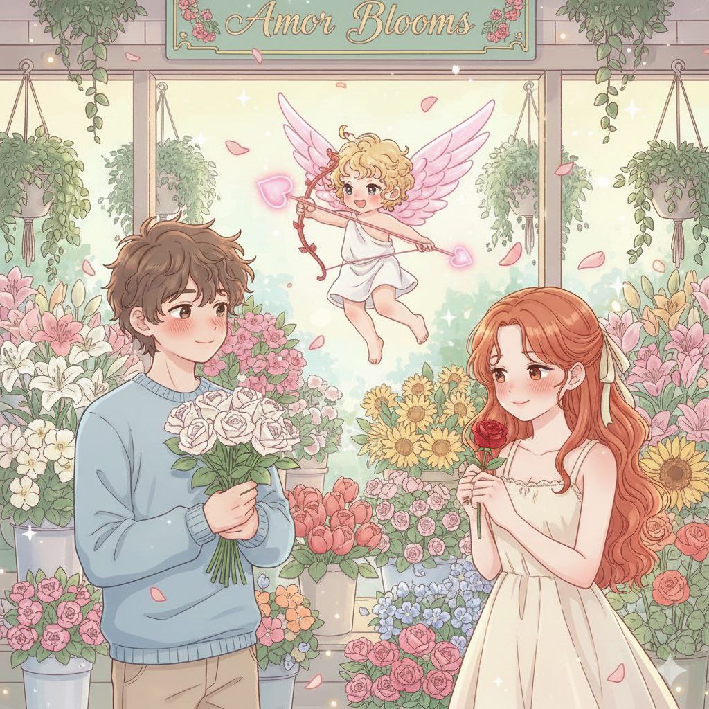 Gambar animasi untuk lagu Afgan berjudul Panah Asmara (Arrow Of Romance)