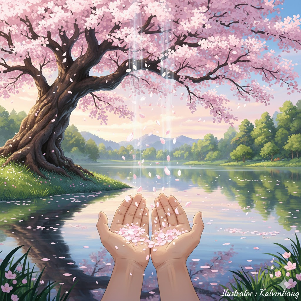 Lirik 花瓣雨 - Huābàn yǔ 童安格 - Tóng'āngé