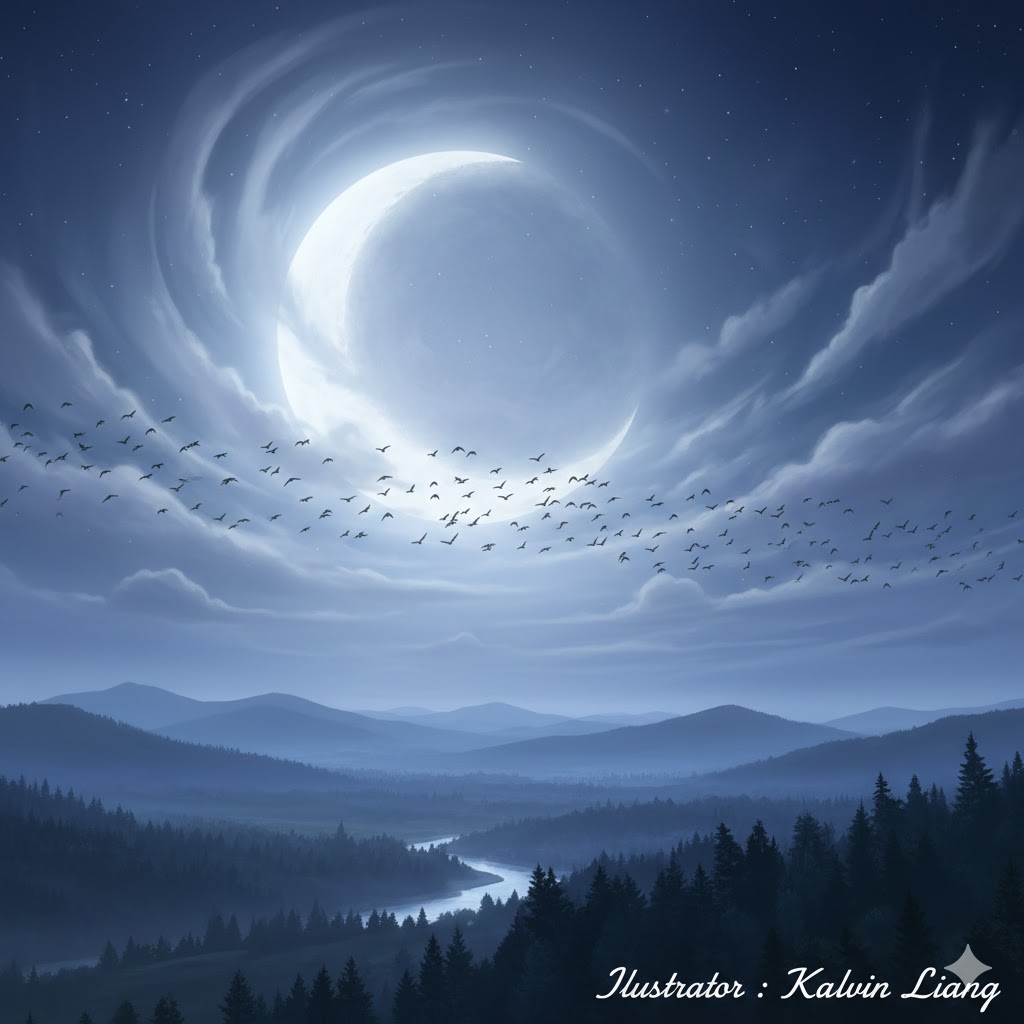 明月千里寄相思 - Míngyuè qiānlǐ jì xiāngsī
