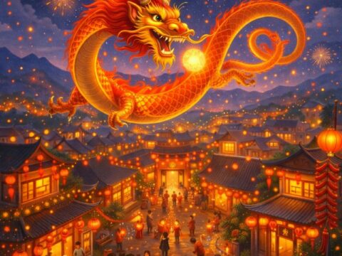 祥龍瑞獅慶新年 - Xiáng lóng ruì shī qìng xīnnián