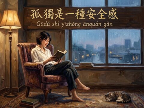 孤獨是一種安全感 Gūdú shì yīzhǒng ānquán gǎn